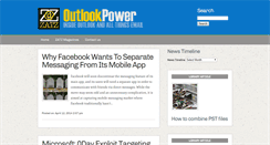 Desktop Screenshot of outlookpower.com
